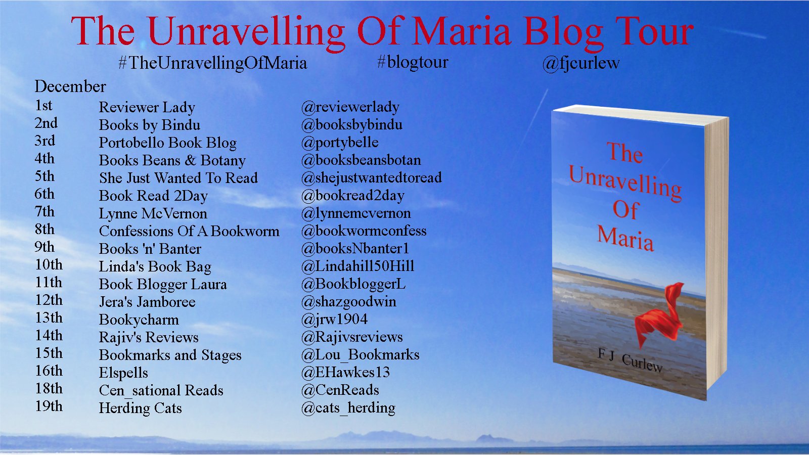 You are currently viewing The Unravelling of Maria by FJ Curlew