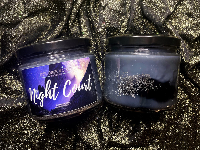 ACOTAR Merch – Night Court Candle